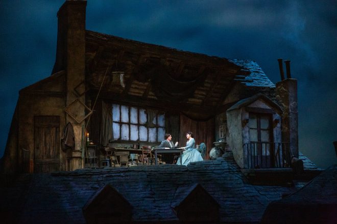 Giacomo Puccini: Bohéma, Metropolitní opera New York (zdroj Aerofilms)