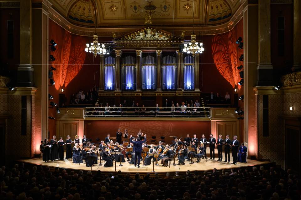 Collegium 1704: Gesù al Calvario  – Václav Luks, Collegium 1704, Collegium Vocale 1704, 15. dubna 2025, Dvořákova síň, Rudolfinum, Praha (foto Petra Hajská)