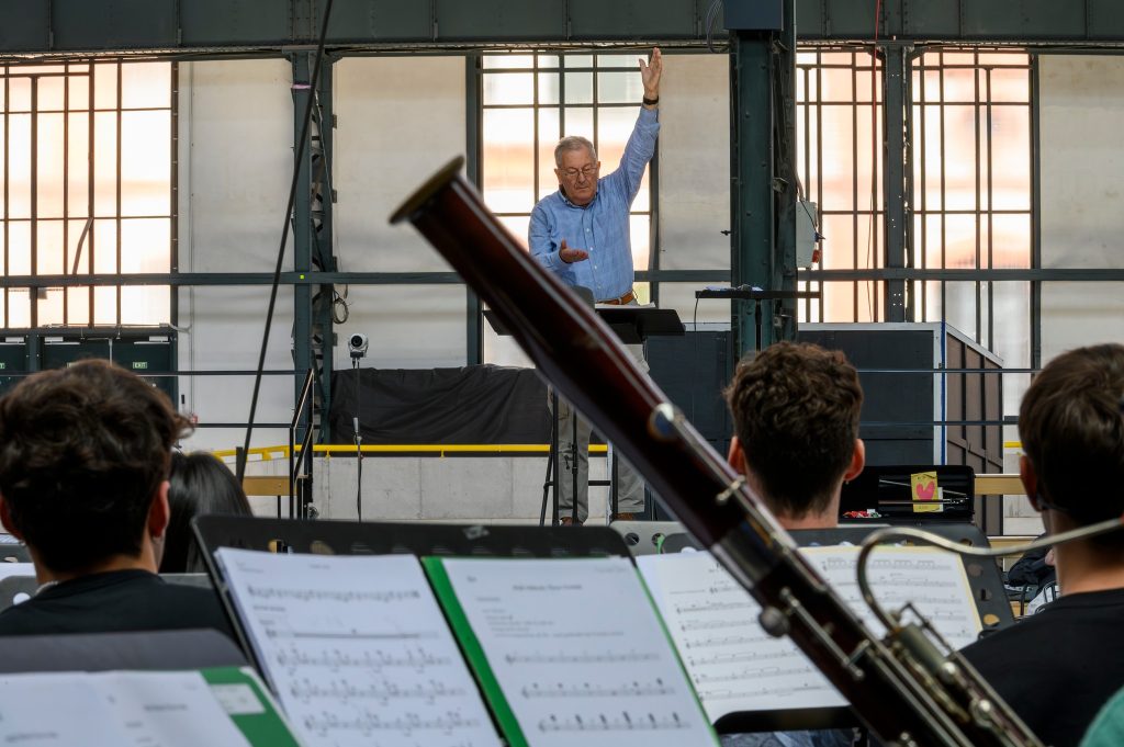 Ostravské dny 2025 – Orchestra Opening: Skladby pro tři orchestry, 24. srpna 2025, Trojhalí Karolina –  Petr Kotík (zdroj Ostravské centrum nové hudby)