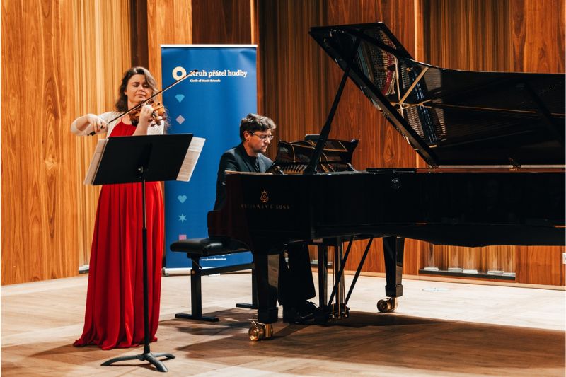 Pavla Tesařová & Miroslav Sekera, 23. dubna 2025, Dům Hudby, Plzeň – Pavla Tesařová a Miroslav Sekera (foto Ondřej Pastor)