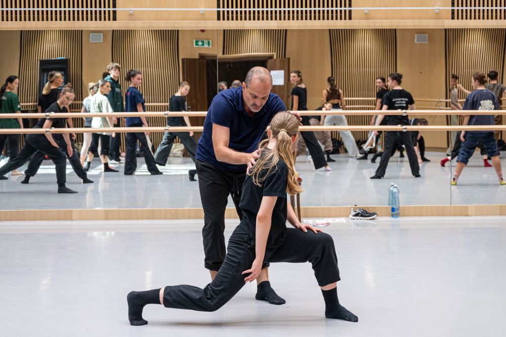 Jiří Bubeníček pracoval s účastníky masterclassů také (foto Anna Rasmussen)