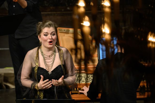 Letní slavnosti staré hudby: Passione d´amore,5. srpna 2025, Kostel sv. Šimona a Judy, Praha – Kateryna Kasper (Foto: Petra Hajská)