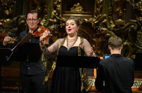 Letní slavnosti staré hudby: Passione d´amore,5. srpna 2025, Kostel sv. Šimona a Judy, Praha – Kateryna Kasper a Collegium Marianum (Foto: Petra Hajská)