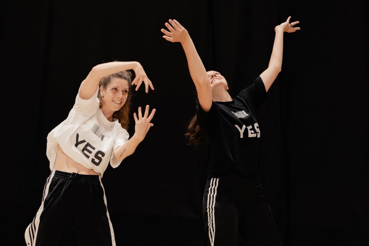 Klára Ešnerová a Štěpána Nlasa Mfuta zakládají vlastní skupinu RAVV dance company (foto archiv umělkyní)