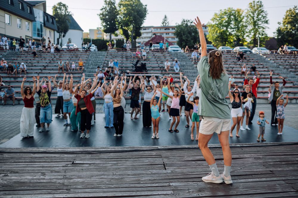 Najlepší workshop na svete – organizačno team (foto Marek Jančúch, festival Tanečno 2025)