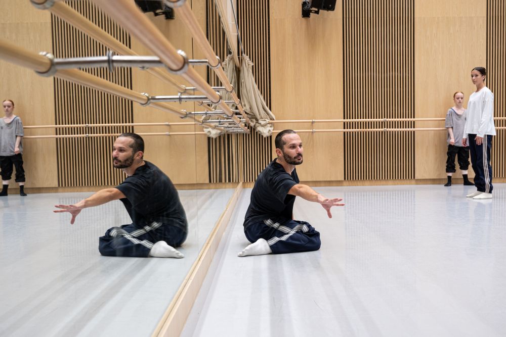 Nikos Kalivas přinesl na masterclass moderní techniky (foto Anna Rasmussen)