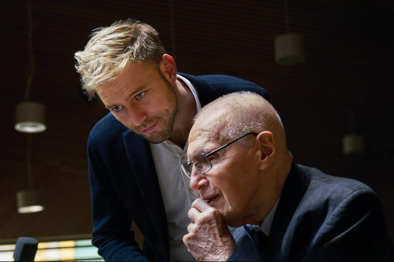 Benjamin Appl a György Kurtág (zdroj Benjamin Appl)