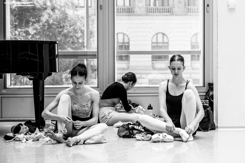 Studenti na Bubeníček Ballet Masterclasses (foto Anna Rasmussen)