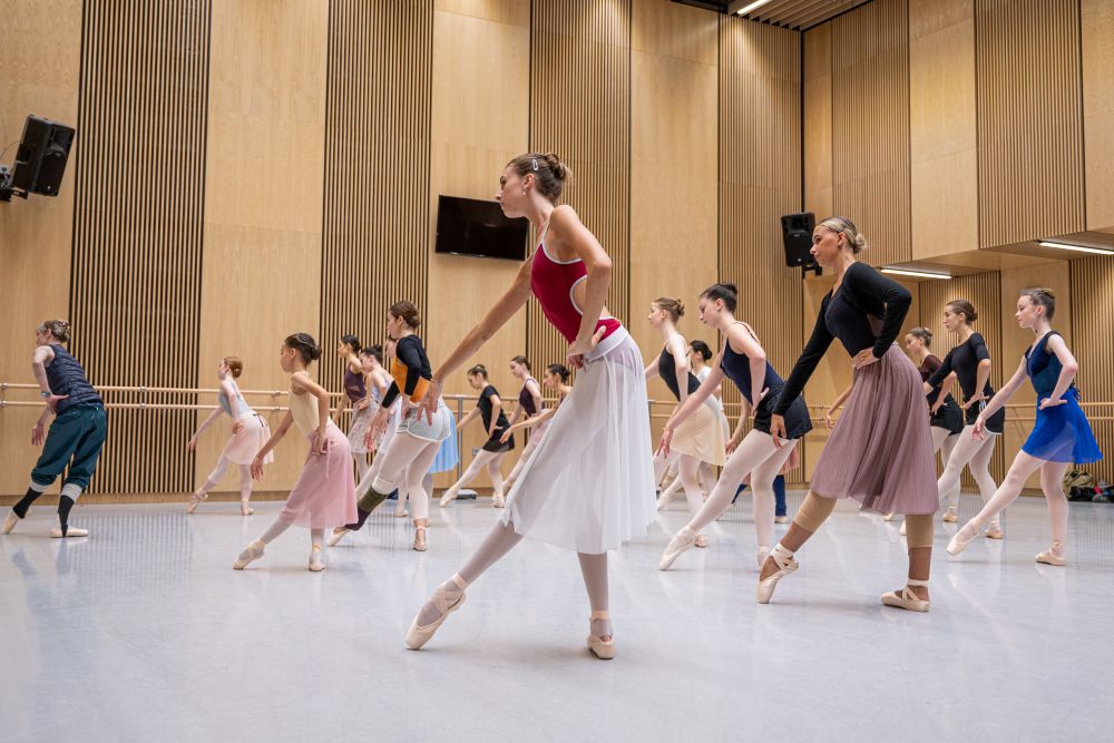 Studenti na Bubeníček Ballet Masterclasses (foto Anna Rasmussen)