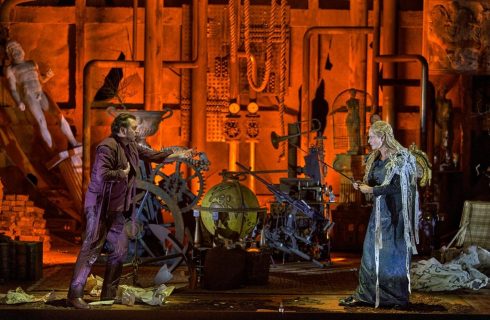 Richard Wagner: Tristan a Isolda, Festival Bayreuth – Camilla Nylund a Andreas Schager (foto: Enrico Nawrath)