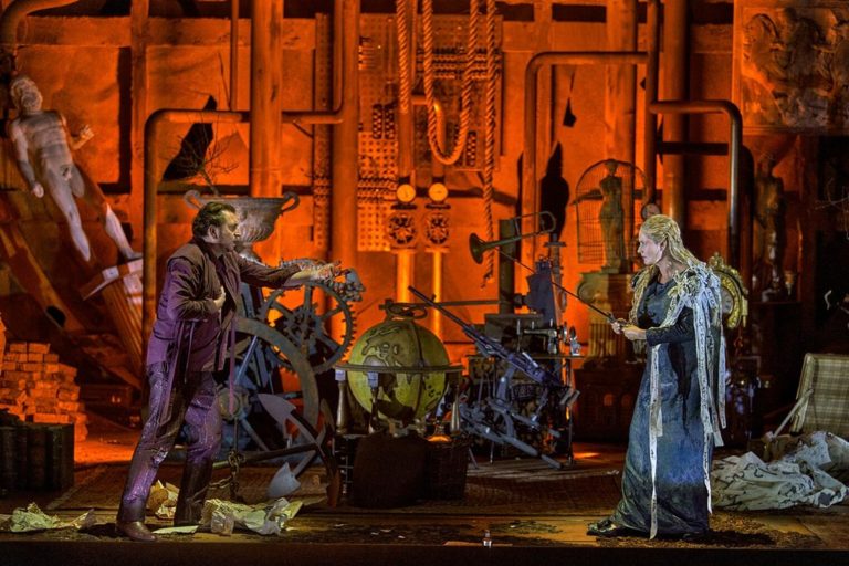 Richard Wagner: Tristan a Isolda, Festival Bayreuth – Camilla Nylund a Andreas Schager (foto: Enrico Nawrath)