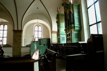 Varhany v kostele sv. Šimona a Judy (zdroj Vladimír Šlajch)