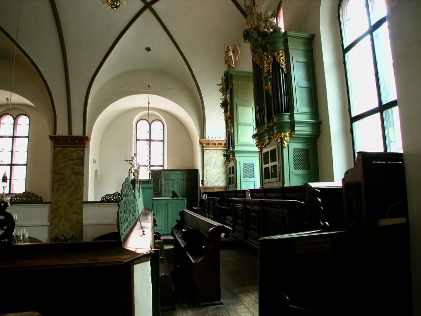 Varhany v kostele sv. Šimona a Judy (zdroj Vladimír Šlajch)