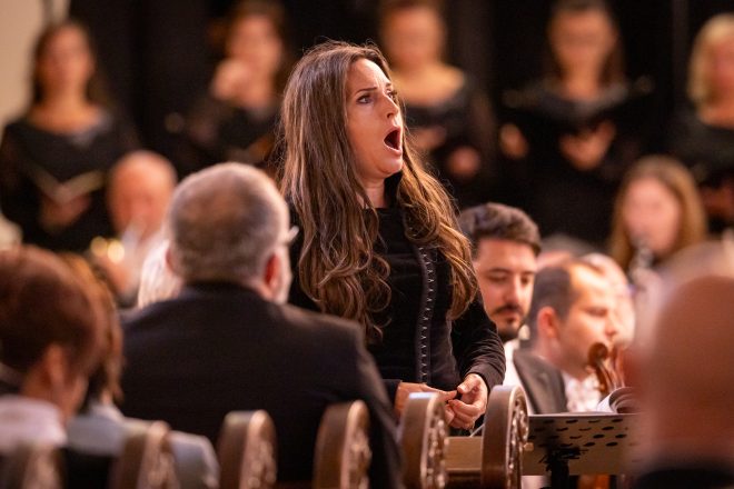 Svatováclavský hudební festival: Zahajovací koncert, 2. září 2025, kostel Panny Marie Královny, Ostrava, Mariánské Hory – Susanne Bernhard (zdroj Svatováclavský hudební festival)