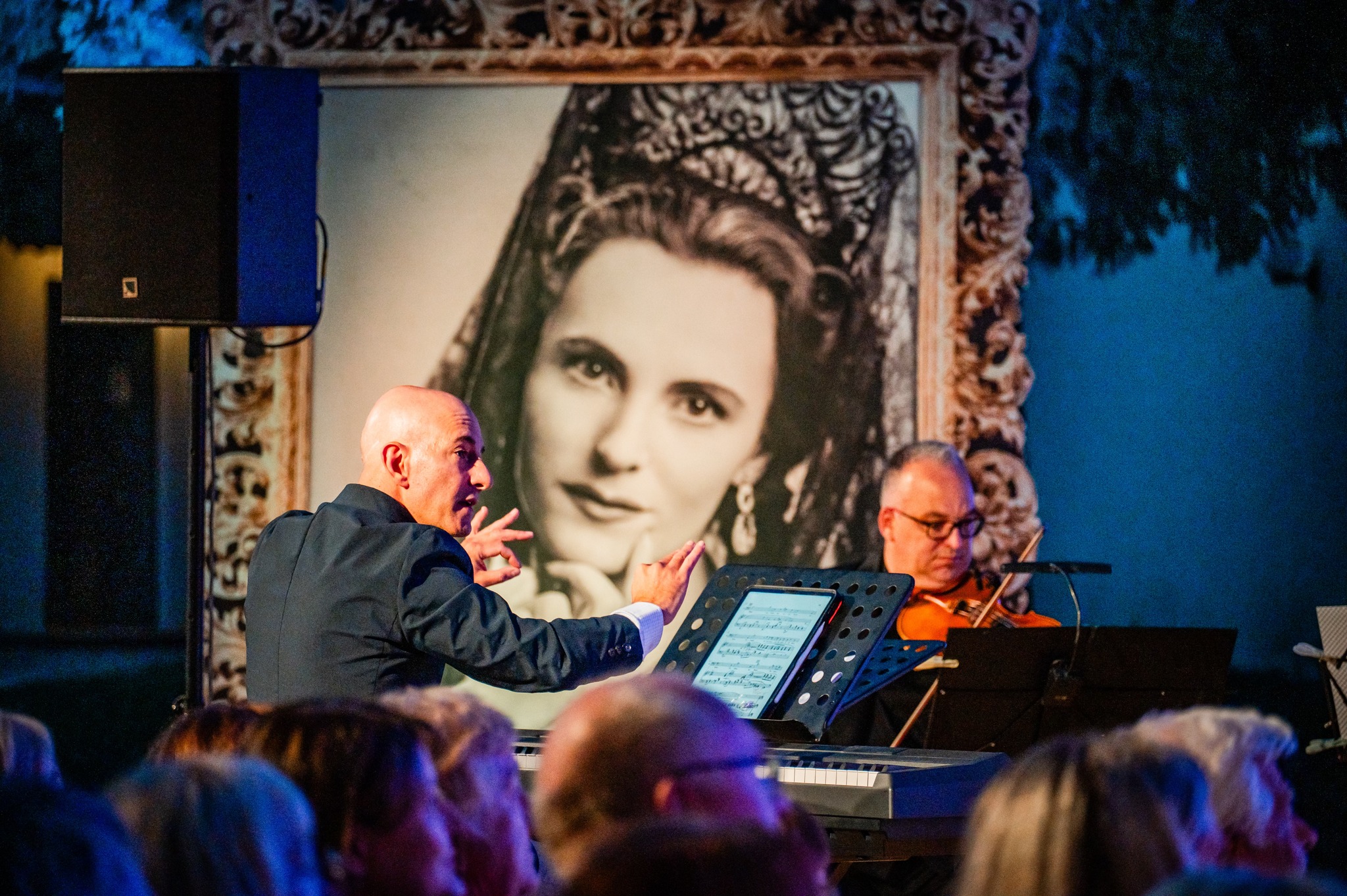 Letní noc světových árií a písní: Francesco Milioto, 6. září 2025, zámek Liteň (zdroj Festival Jarmily Novotné)