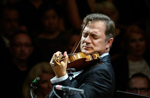 Dvořákova Praha: Honeck a monumentální mládí, 9. září 2025, Rudolfinum, Dvořákova síň – Renaud Capuçon (foto Petra Hajská)