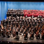 Zahajovací koncert 70. sezony Filharmonie Brno: Kateřina Hebelková, Dennis Russell Davies, Český filharmonický sbor Brno, Kantiléna, Filharmonie Brno, 14. září 2025, Janáčkovo divadlo, Brno (zdroj Filharmonie Brno, foto Jan Prokopius)