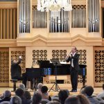 Daniel Wiesner, Karel Dohnal, 11. září 2025, Sál Bohuslava Martinů, Lichtenštejnský palác, Praha (foto Natalia Vasileva)