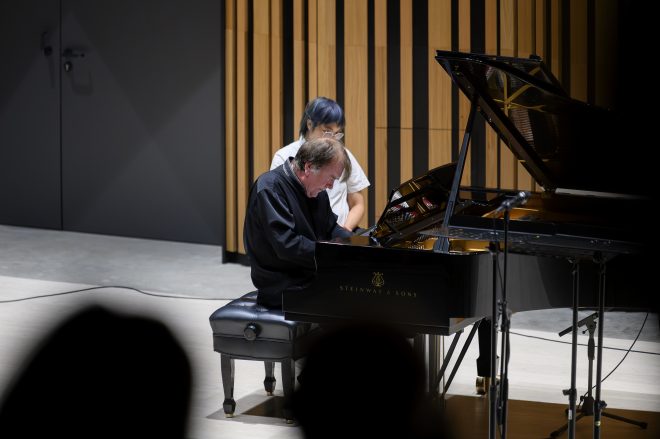 Ostravské dny: Dlouhá noc, Part III – Voice & piano, 29. srpna 2025, City Campus, Fakulta umění Ostravské univerzity – Daan Vandewalle (zdroj Ostravské centrum nové hudby)