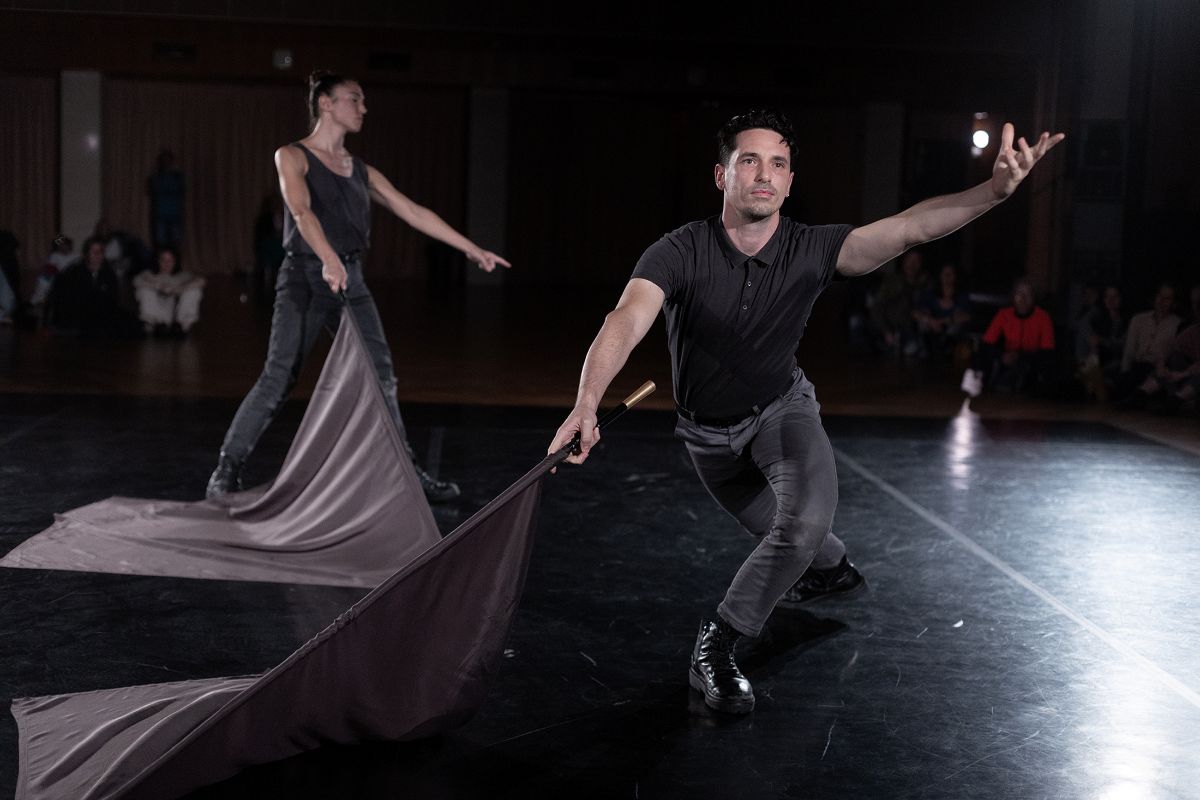 Ginevra Panzetti a Enrico Ticconi uvedou v Praze duet AeReA (foto Adéla Vosičková)