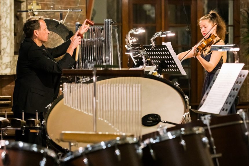 Tereza horáková a Martin Opršál (zdroj Mosty soudobé hudby)