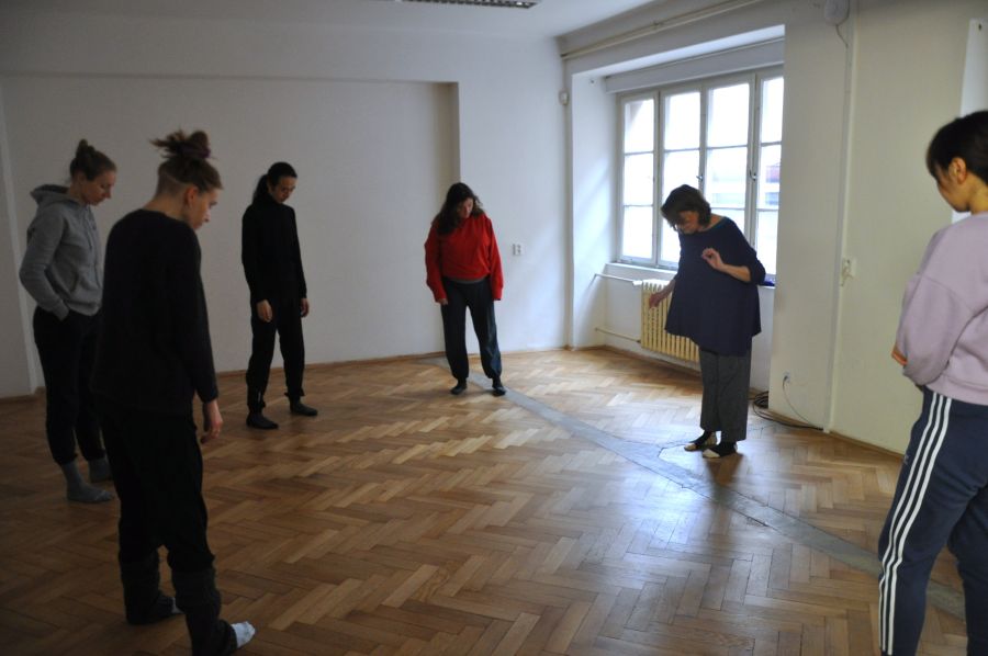 Martha Moore před třemi lety v Praze (foto produkce Centra choreografického rozvoje SE.S.TA)
