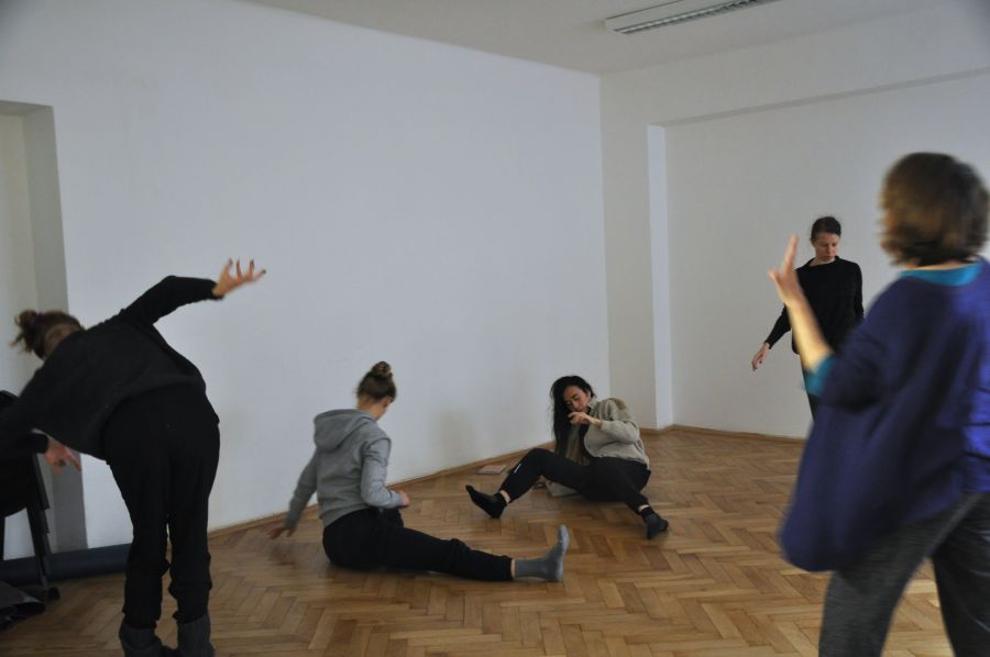 Martha Moore před třemi lety v Praze (foto produkce Centra choreografického rozvoje SE.S.TA)
