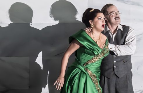 Anna Netrebko a Gerald Finley (foto Marc Brenner)