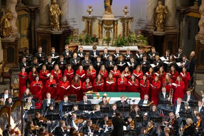 Jakub Klecker, Filharmonie Bohuslava Martinů, Český filharmonický sbor Brno, 18. října 2025, chrám Panny Marie Sněžné, Olomouc (zdroj Podzimní festival duchovní hudby)