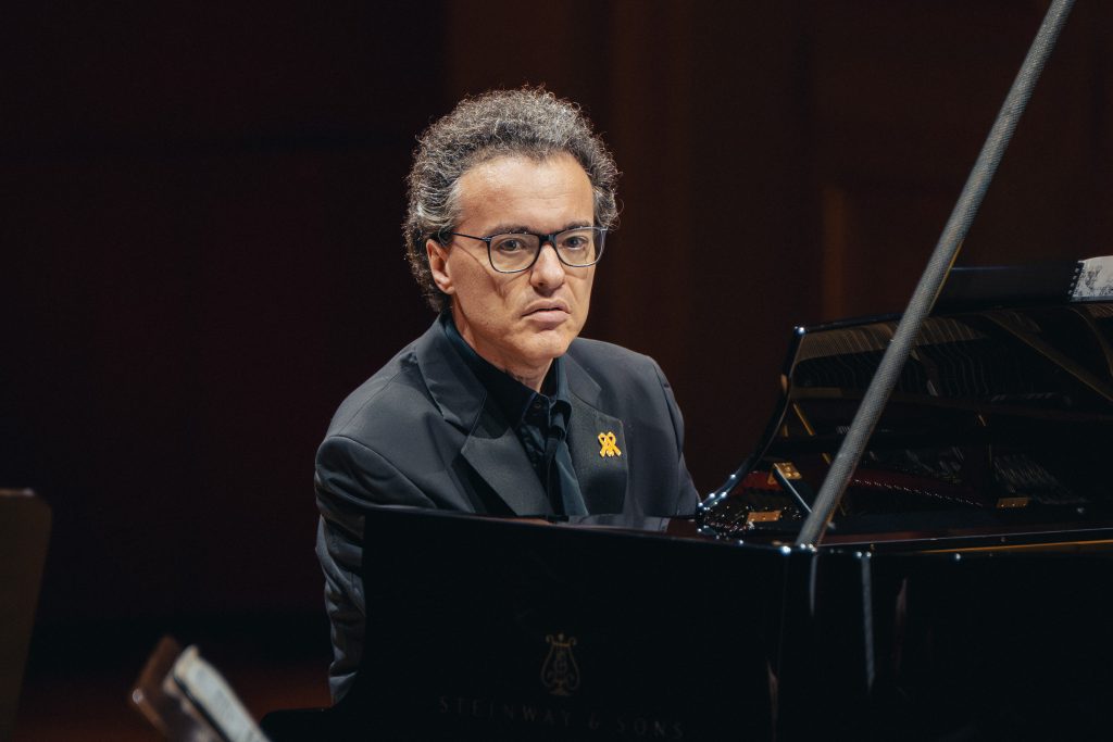Český spolek pro komorní hudbu: Bell, Isserlis, Kissin, 29. září 2025, Rudolfinum, Dvořákova síň – Jevgenij Kissin (foto Petr Chodura)