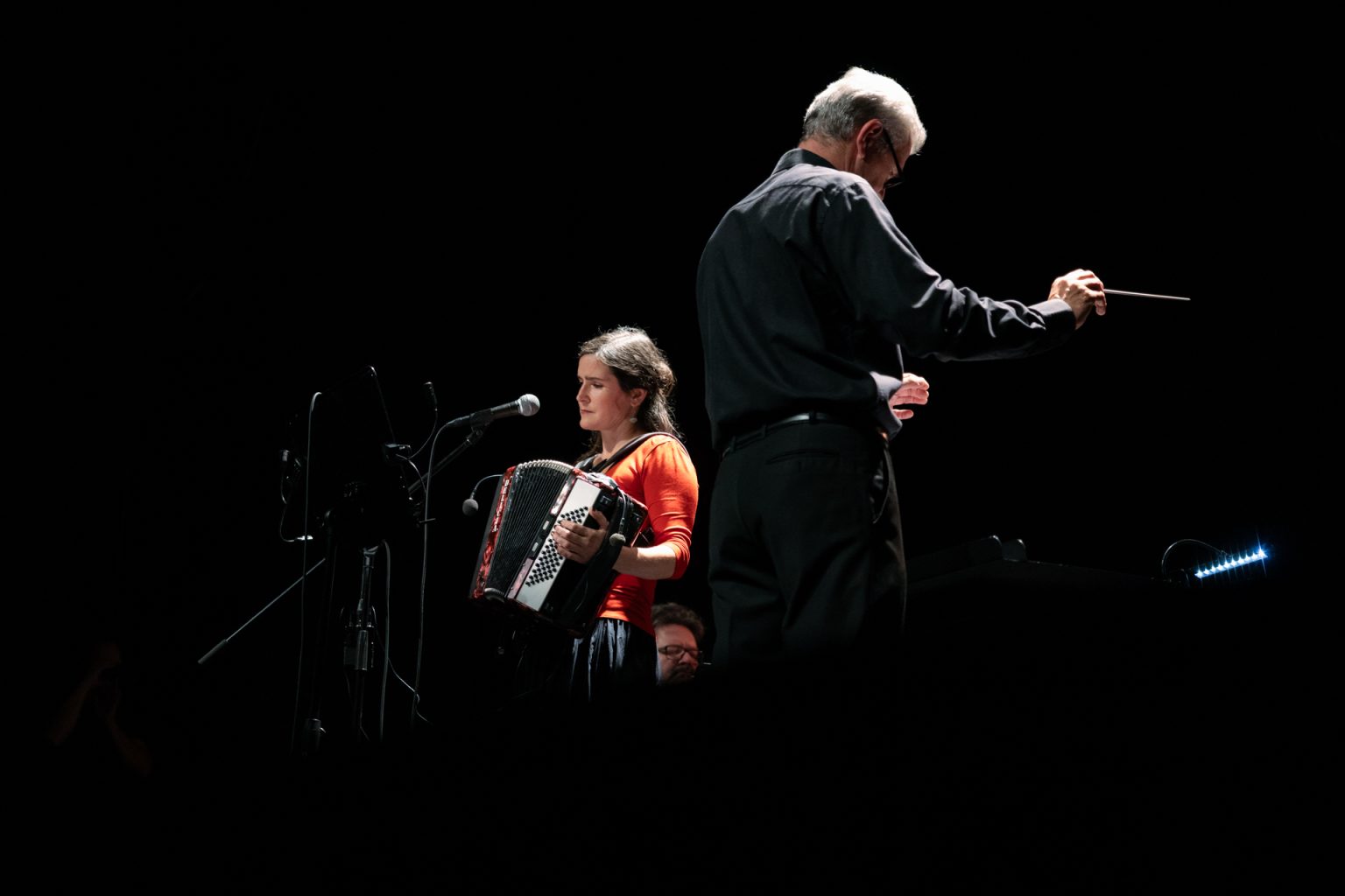 Jana Vébrová, Pavel Šnajdr, 23. září 2025, Divadlo Komedie, Praha (zdroj Agon Orchestra)