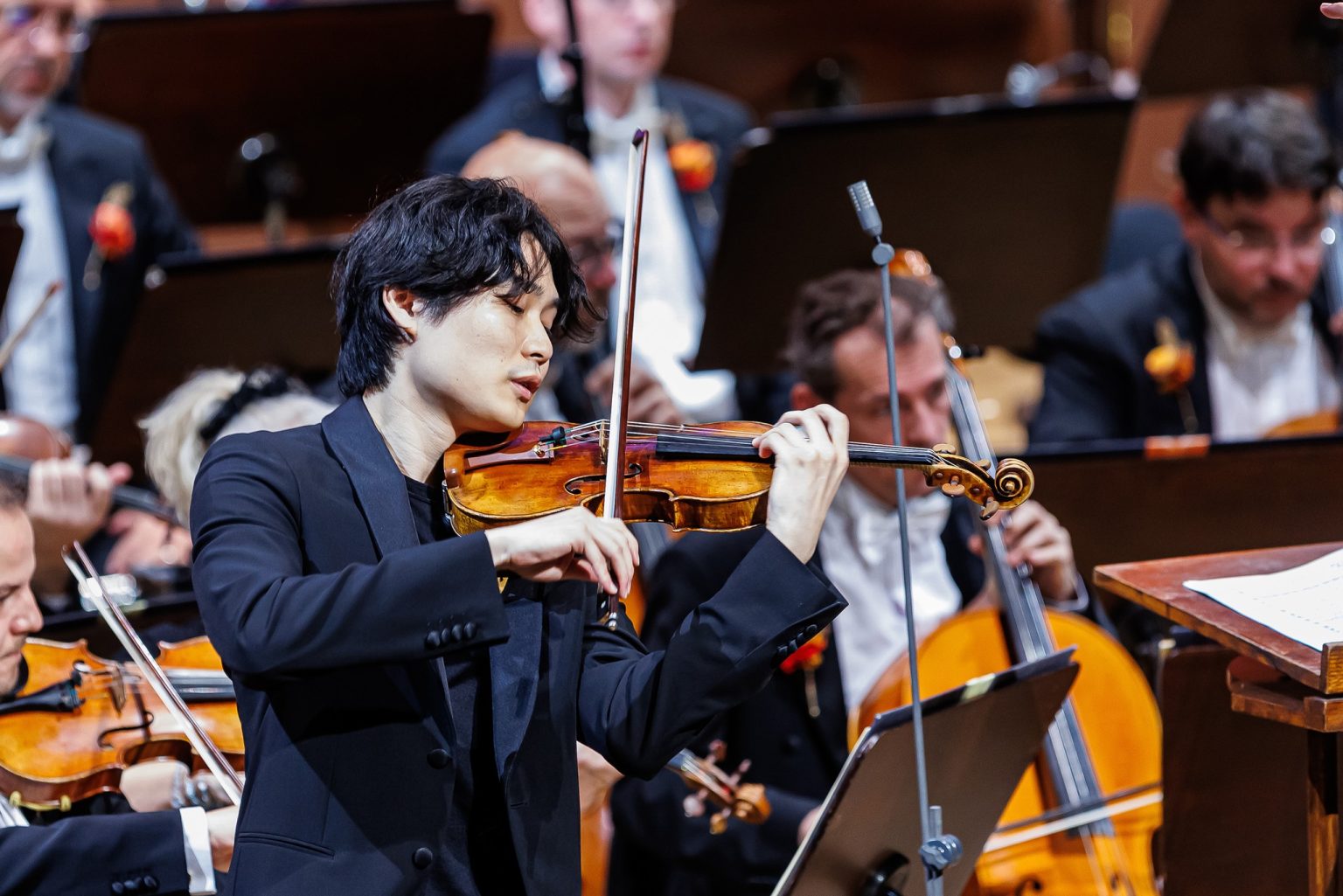 Inmo Yang, 6. října 2025, Rudolfinum, Praha (zdroj Symfonický orchestr Českého rozhlasu)