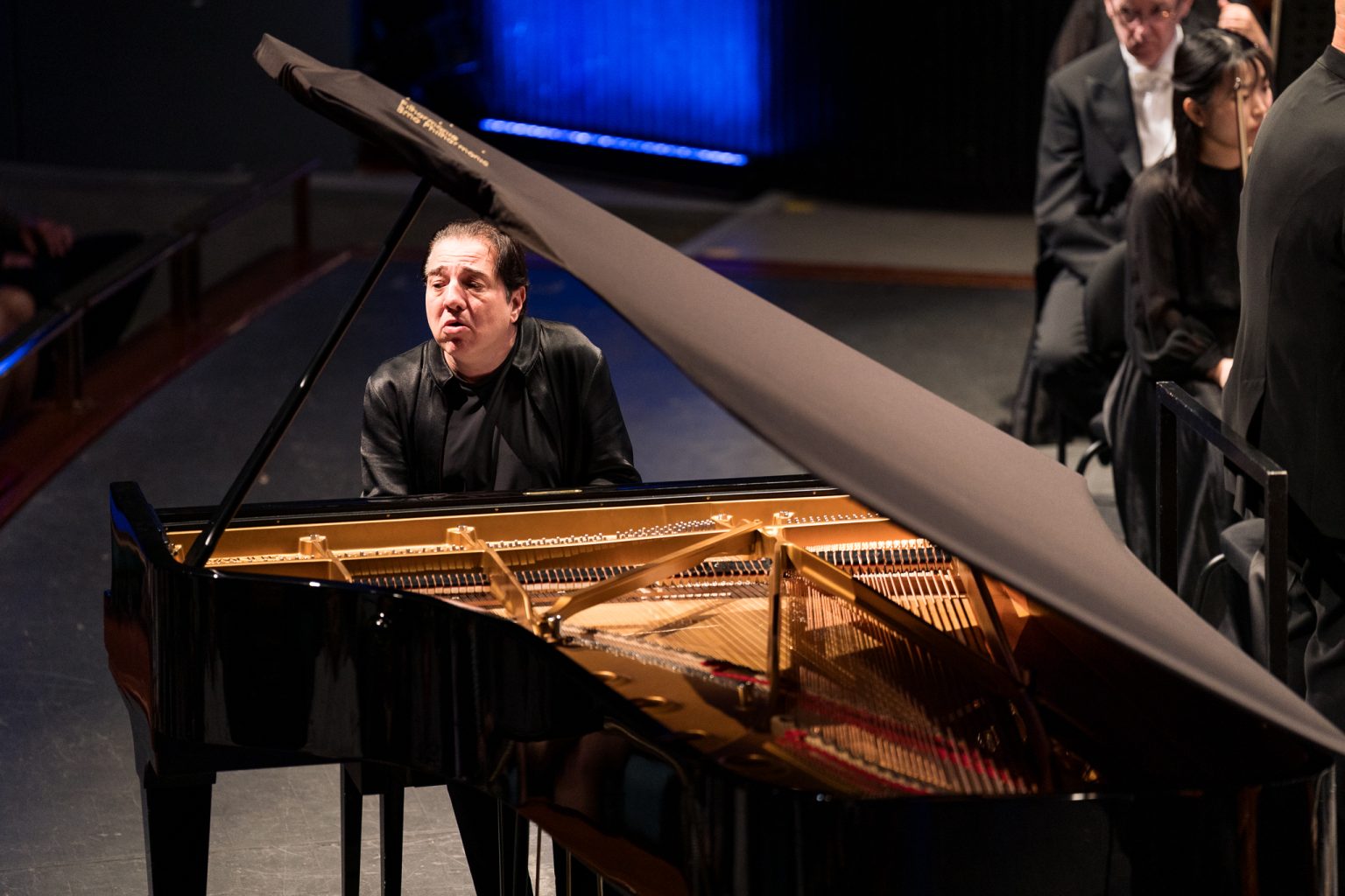 Fazıl Say hraje Beethovena, 2. února 2025, Janáčkovo divadlo, Brno – Fazıl Say (foto Jan Prokopius)