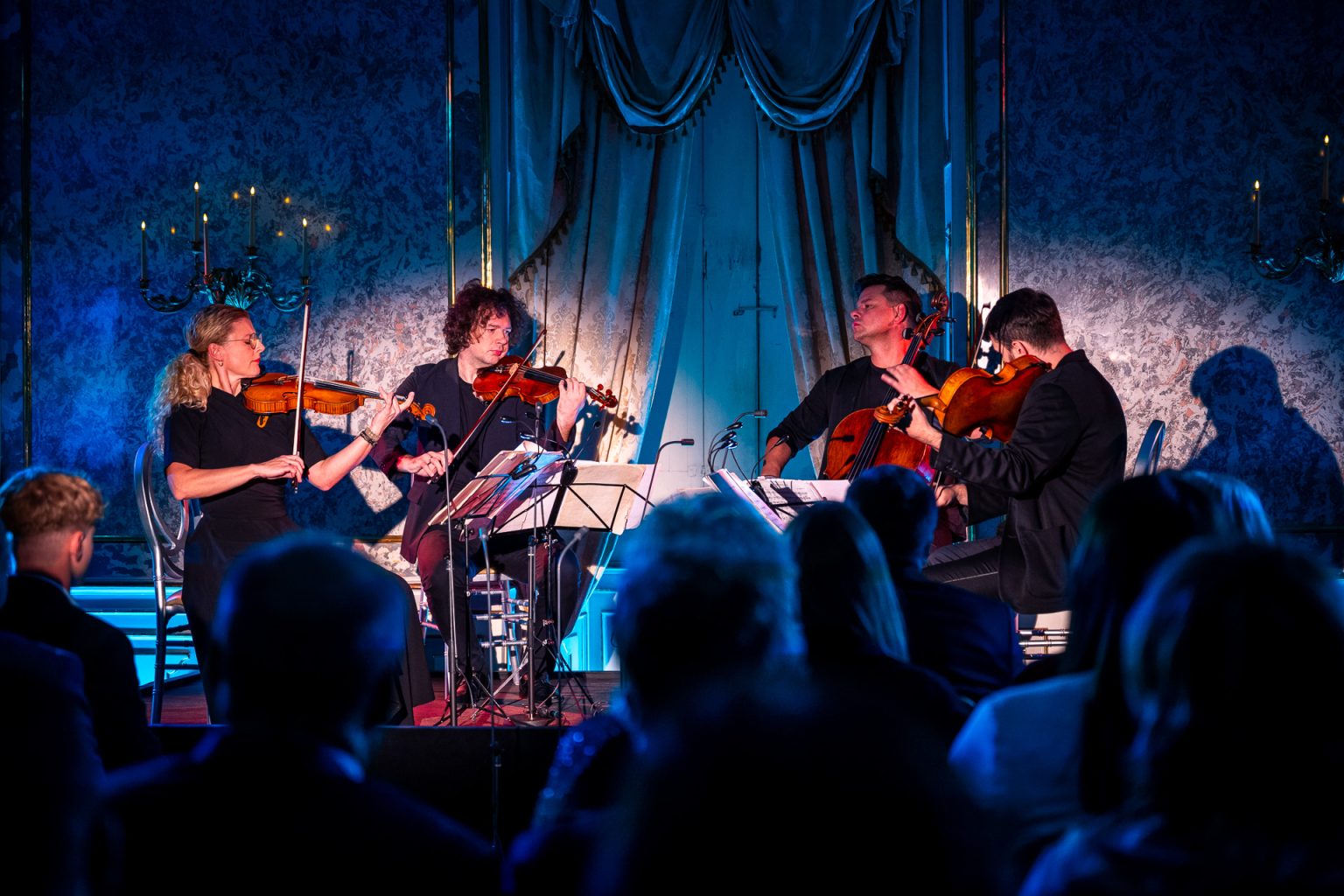Pavel Haas Quartet, 8. října 2025, Zámek Valtice – Taneční sál (zdroj Lednicko-valtický hudební festival)