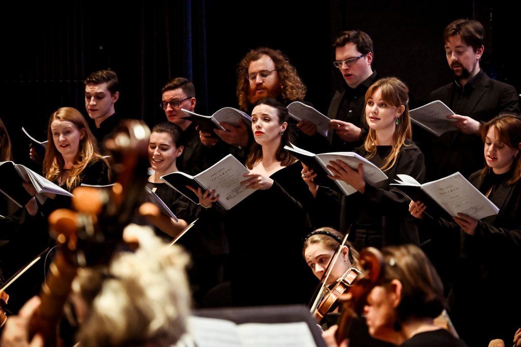 Moravský podzim – Händelův Šalamoun, 19. října 2025, Janáčkovo divadlo, Brno – Orchestra & Choir of the Age of Enlightenment (foto Marek Olbrzymek)