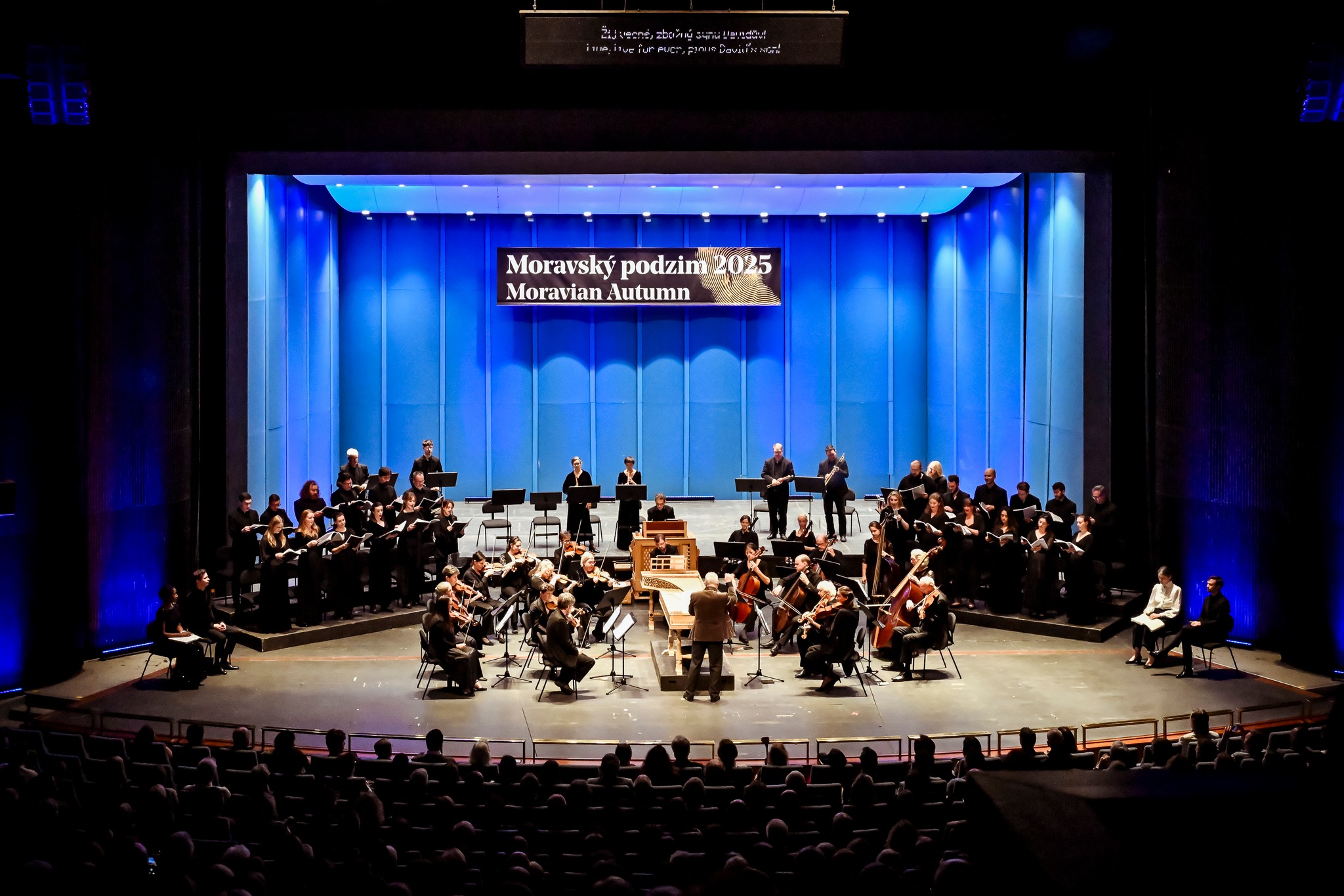 Moravský podzim – Händelův Šalamoun, 19. října 2025, Janáčkovo divadlo, Brno – John Butt a Orchestra & Choir of the Age of Enlightenment (foto Marek Olbrzymek)