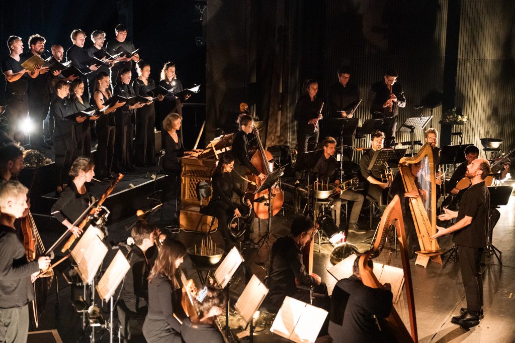 Claudio Monteverdi: Vespro della Beata Vergine – La Tempête, 26. října 2025, Janáčkovo divadlo, Brno (zdroj Moravský podzim, foto Jan Prokopius)