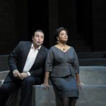 Wolfgang Amadeus Mozart: Don Giovanni, Metrpolitní opera New York – Adam Plachetka a Janai Brugger (foto Ken Howard)