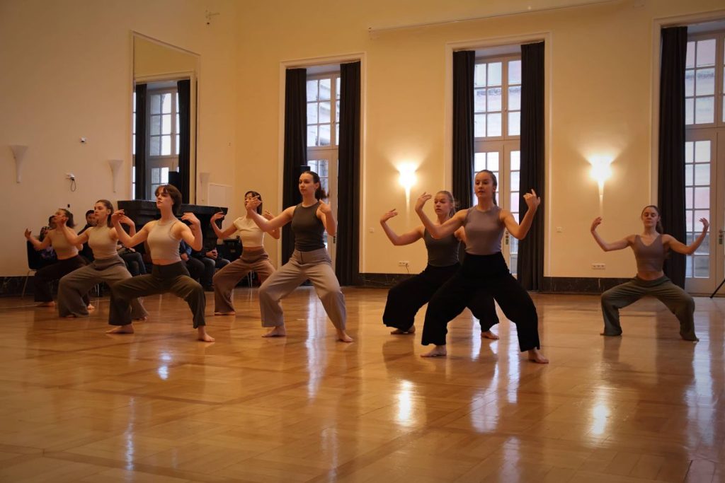 Andrea Miltnerová: For the Love of Dance – zkoušky (foto Pavla Haluzová)