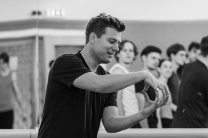 Choreograf George Williamson (foto Tereza Hrubá)