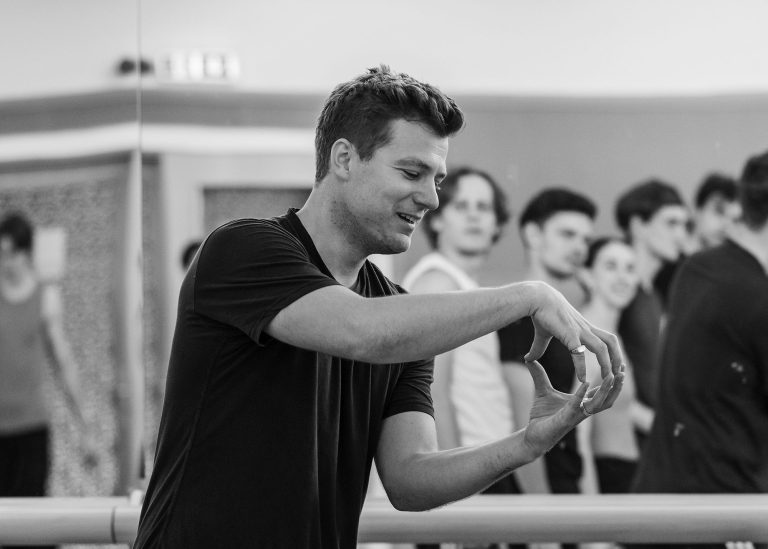 Choreograf George Williamson (foto Tereza Hrubá)