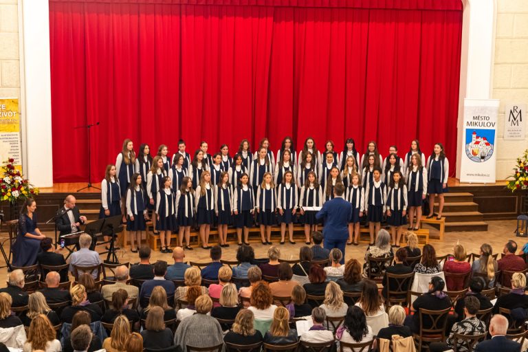 Dětský sbor Radost Praha, Festival Choralia Mikulov 2023 (foto Daniel Kamenár)