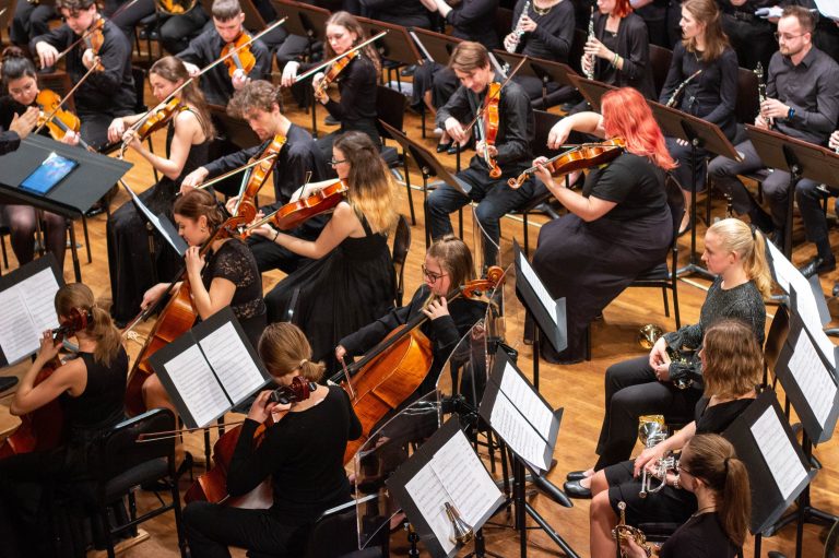 Symfonický orchestr Pražské konzervatoře (zdroj Pražská konzervatoř)