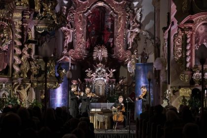 Lípa Musica: Romeo a Julie v Prysku, 30. září 2025, kostel sv. Petra a Pavla, Prysk – Ševčík Academy Quartet (foto Martin Špelda)