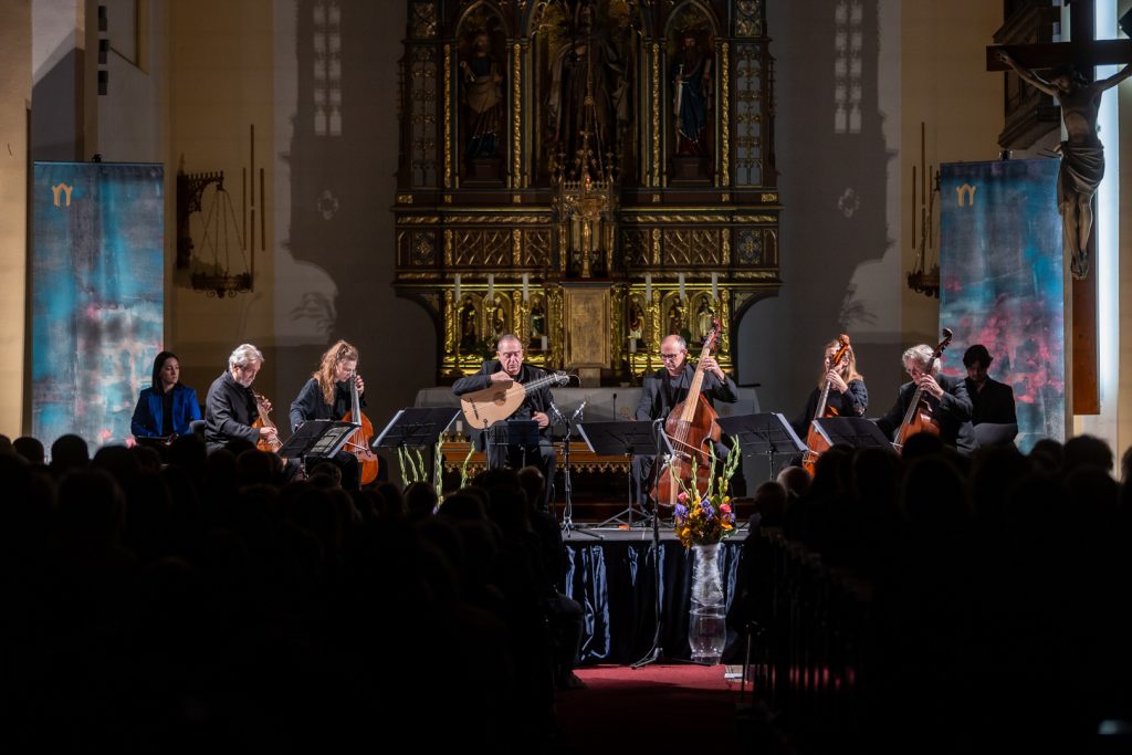 Lípa Musica: The Tears & the Fire of the Muses, 26. září 2025, kostel sv. Antonína Velikého, Liberec – Hespèrion XXI (foto Lukáš Marhoul)