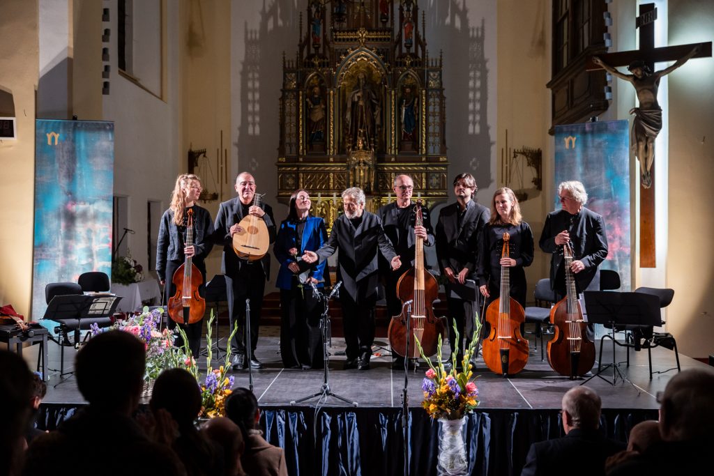 Lípa Musica: The Tears & the Fire of the Muses, 26. září 2025, kostel sv. Antonína Velikého, Liberec – Hespèrion XXI (foto Lukáš Marhoul)