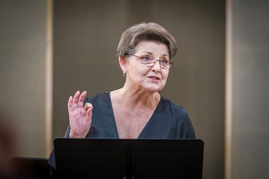 Marta Hrachovinová v melodramu Mrtvá (foto Martin Myslivec)