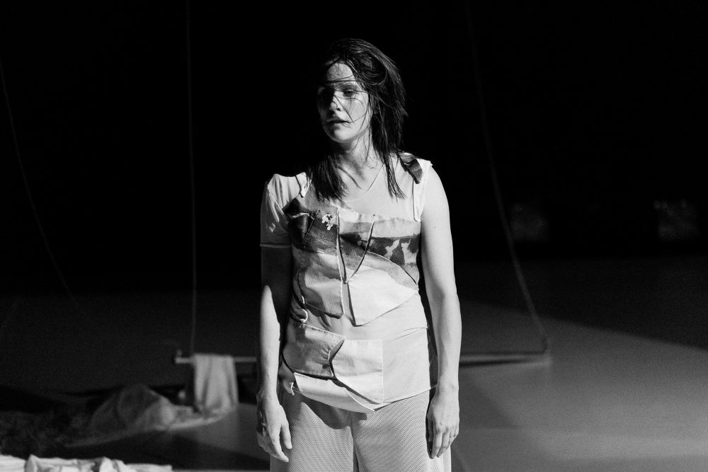 Martina Hajdyla Lacová v sóle Second Practice (foto work in progress Peter Coch)