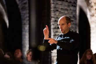 Poslední pohanské obřady ve Vodojemech 17. října 2025, Vodojemy Žlutý kopec, Brno – Michal Jančík (foto Jan Prokopius)