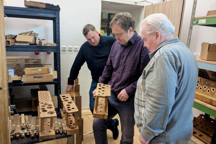 Restaurování varhan v kostele sv. Cyrila a Metoděje v Řenčích (zdroj Obec Řenče)